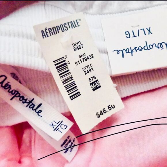 NWT Aeropostale Vintage Y2K XL Tie Dye Orange White Maxi Skirt w/ Drawstring - Picture 2 of 8